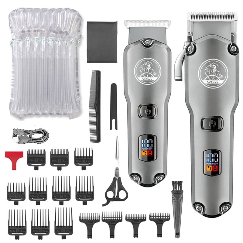 VGR Cordless Combo Kit Hair Trimmer - HAB - Hair And Beauty