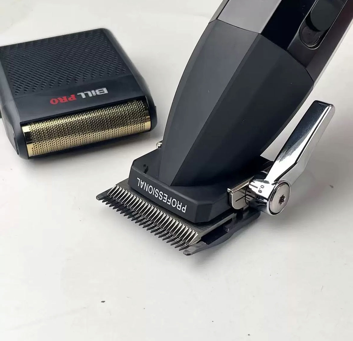 BILL PRO BL600 hair clipper. Professional men&#39;s hair clipper, men&#39;s beard trimmer, high-end beauty salon modeling tool set. - HAB - Hair And Beauty