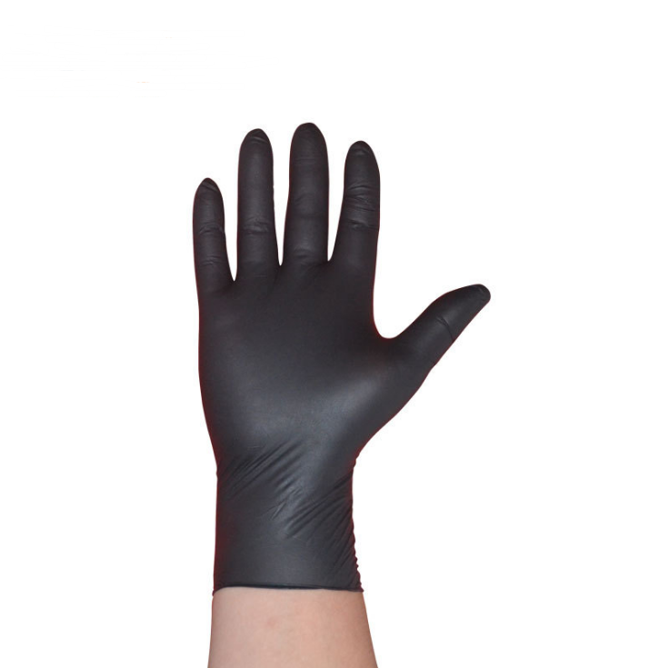 Black Nitrile Disposable Gloves - HAB 