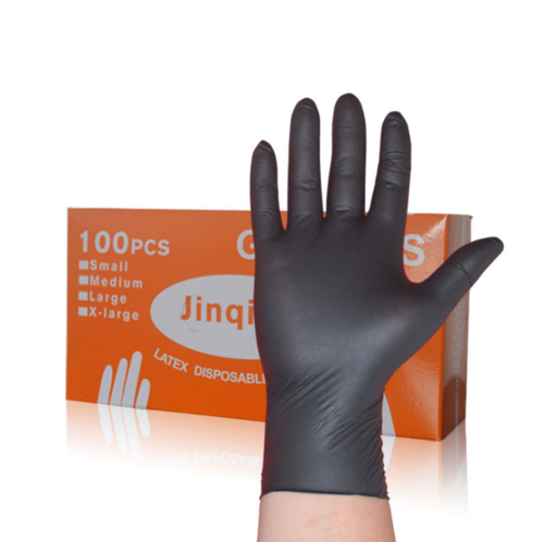 Black Nitrile Disposable Gloves - HAB 