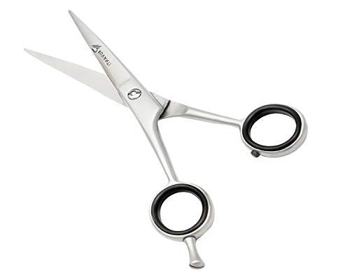 Ruvanti Professional Hair Cutting Scissors - Sharp Blades Hair Shears/Barber Scissors/Mustache Scissors - J2 Stainless Steel Hair Scissors - 6.5"- Haircut/Hairdresser Scissors for Kids, Men and Women. - HAB 