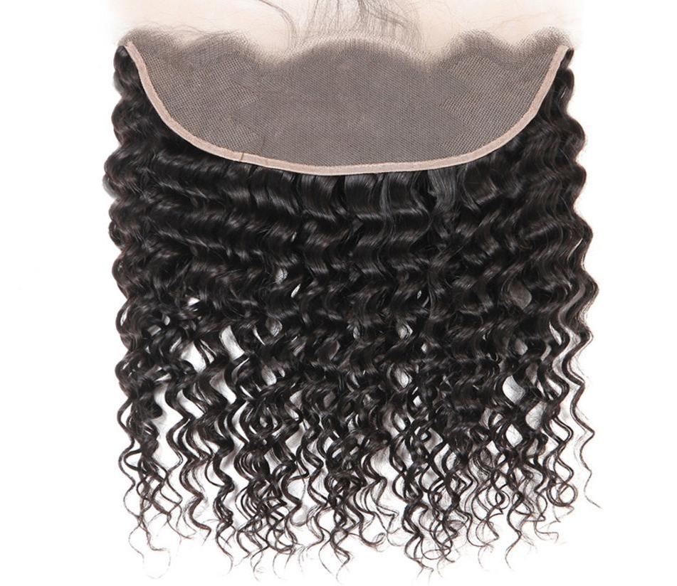 Jerry Curl 10A Grade 3/4 bundles with 13x4 Frontal - HAB 