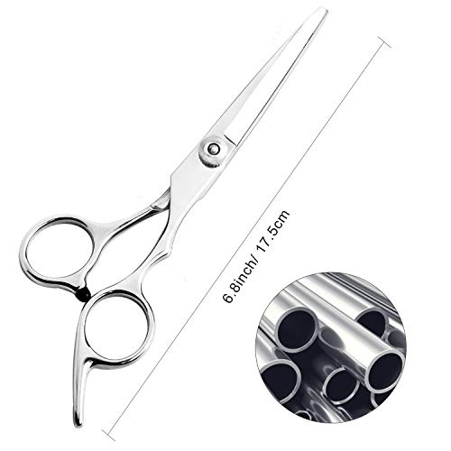 Hair Cutting Shears, 6.8 Inch Stainless Steel Haircut Barber Scissors for Women, Men and Babies - HAB 