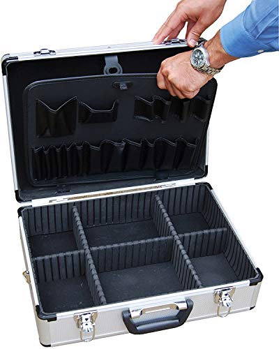 Vestil CASE-1814 Rugged Textured Carrying Case with Rounded Corners. 18" Length, 14" Width, 6" Height - HAB 