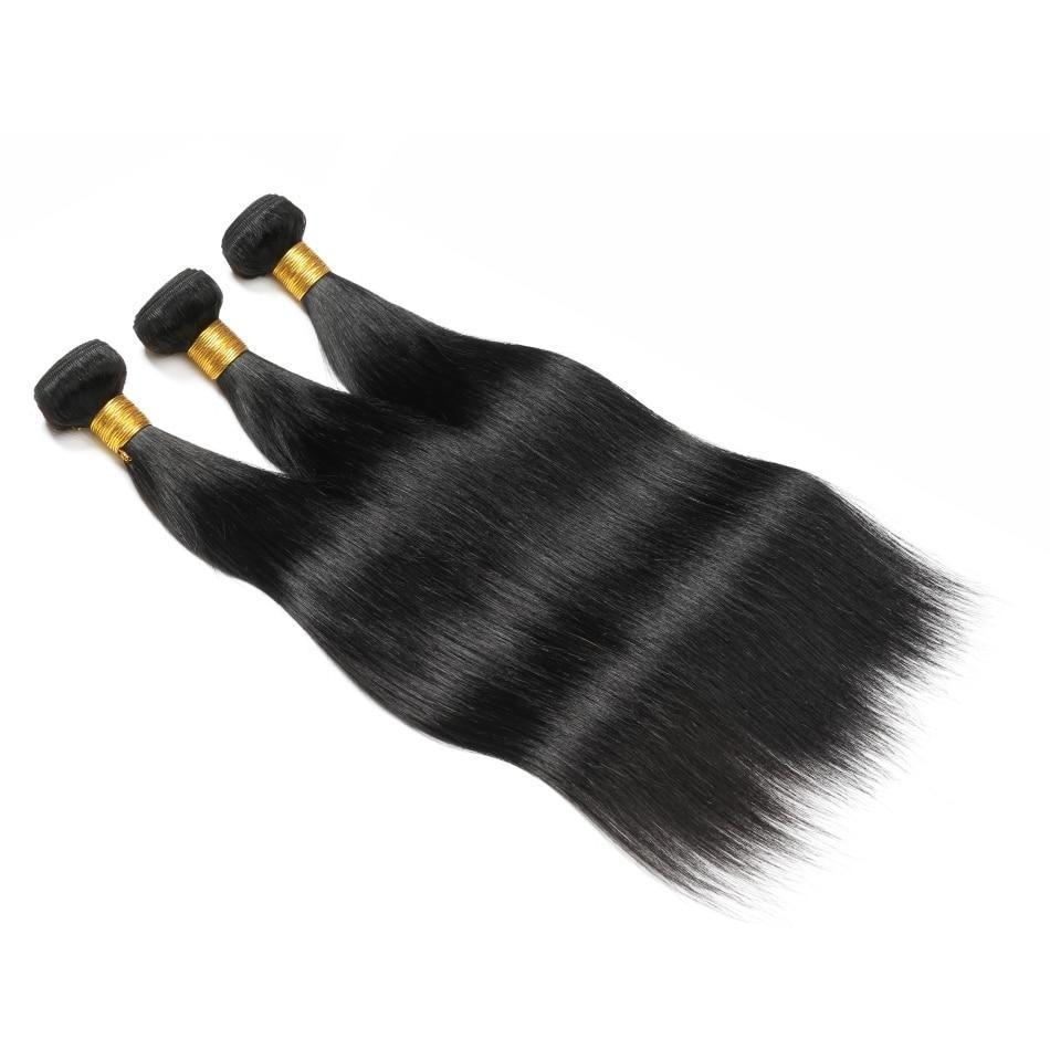 BeuMax Hairs 9A Grade Brazilian Human Hair Extension Straight Hair - HAB 