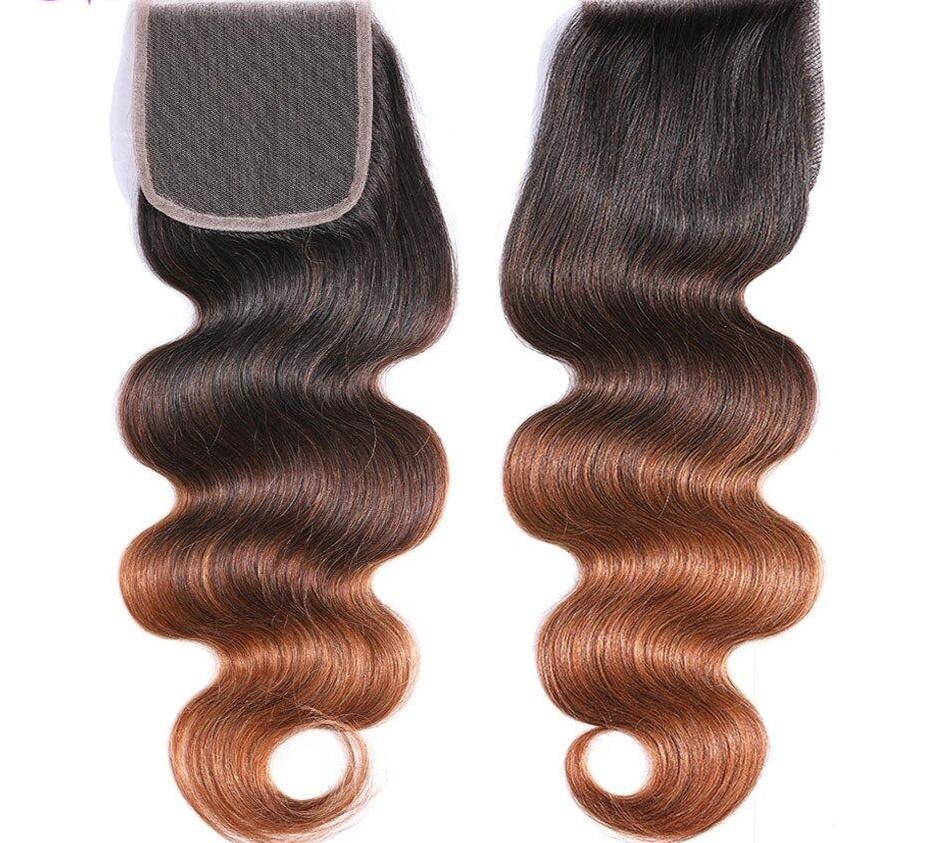 10A Grade 10A Grade Body Wave 1B/4/30 BUNDLES with CLOSURES & FRONTALS - HAB 