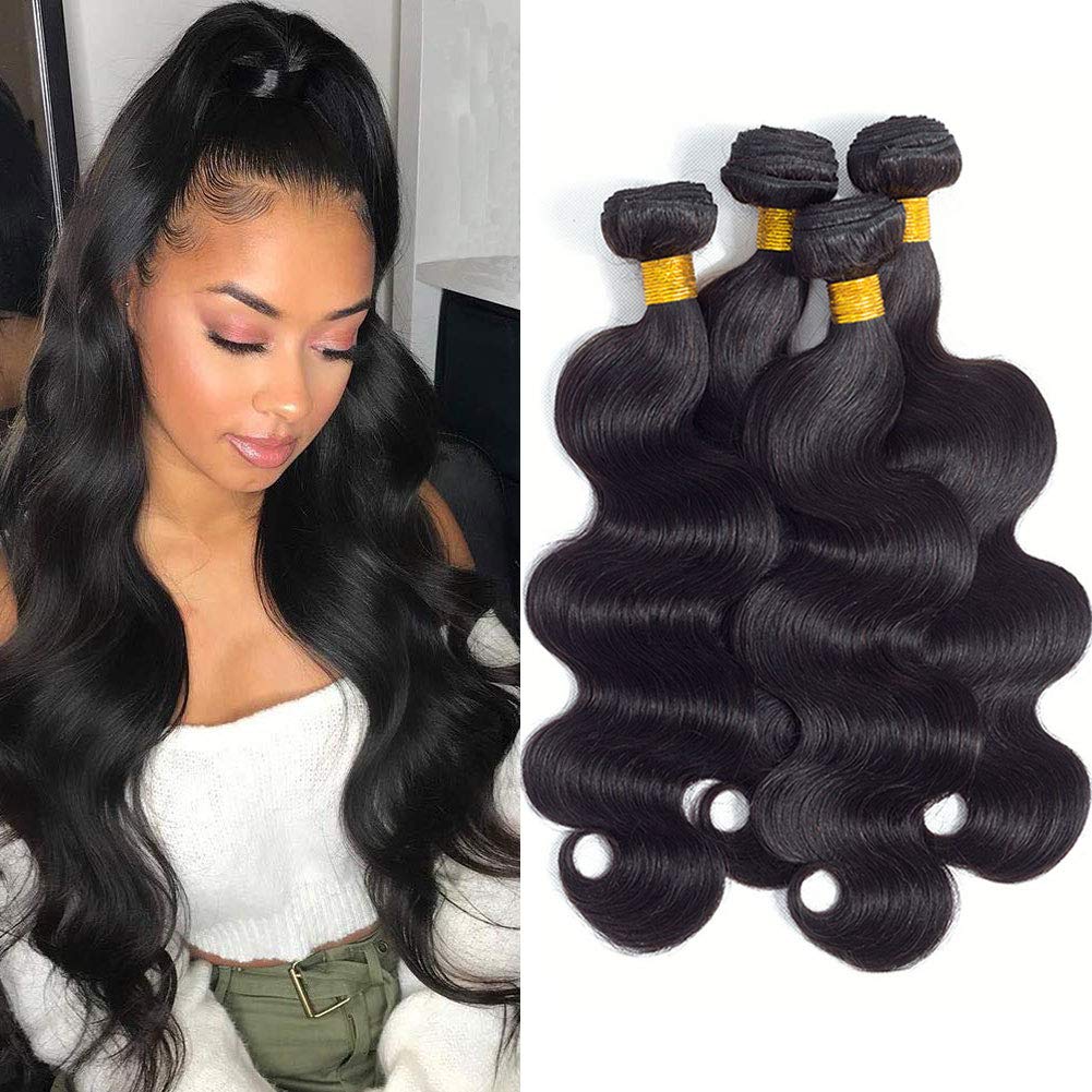 Body Wave Brazilian Hair 10A Grade 3/4 Bundles Human Hair - HAB 