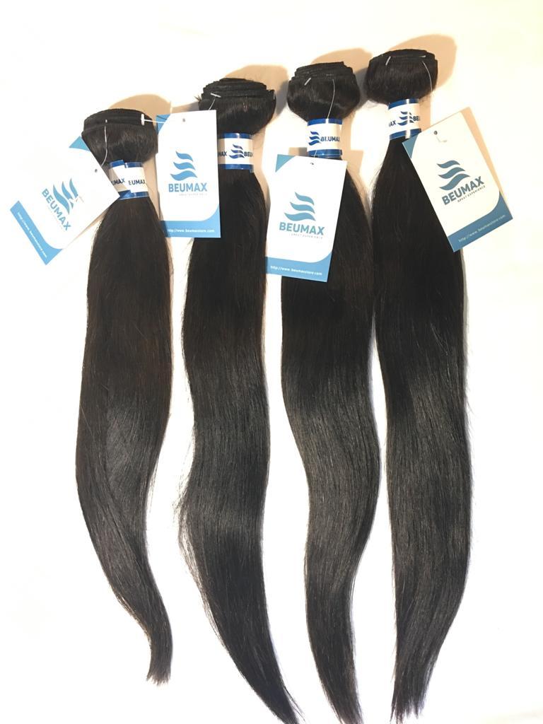 BeuMax Hairs 9A Grade Brazilian Human Hair Extension Straight Hair - HAB 