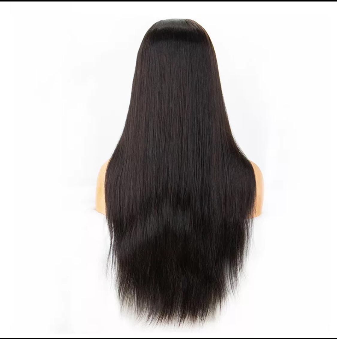 U-part Straight Human Hair Wigs - HAB 