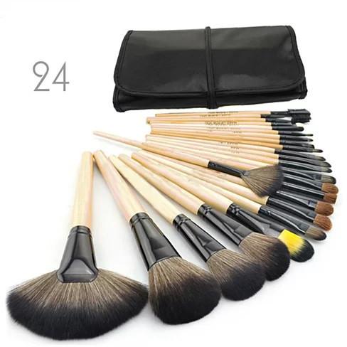 24 Piece High Quality Makeup Brush Set - HAB 