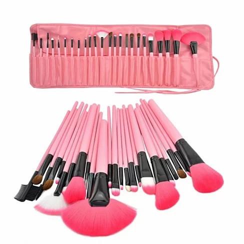 24 Piece High Quality Makeup Brush Set - HAB 