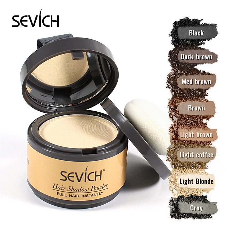 Sevich 4g Light Blonde Color Hair Fluffy Powder Makeup Concealer Root Cover Up Coverage Natural Instant Hair Shadow Powder - HAB - Hair And Beauty