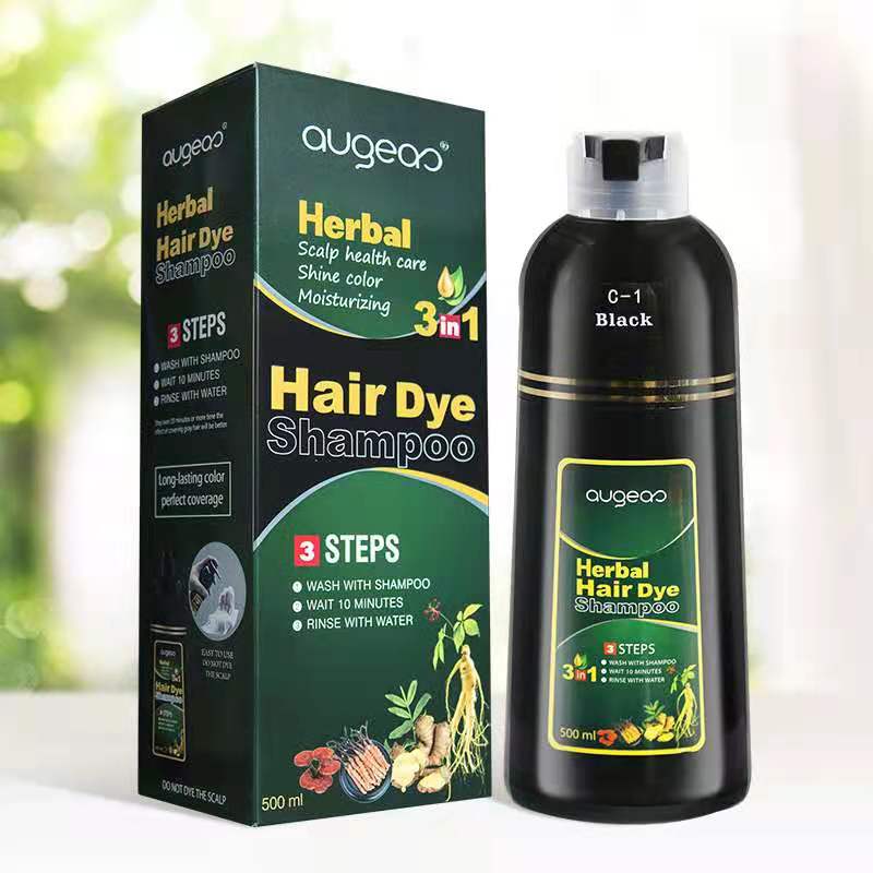 Foam Hair Dye Multi-color foam hair dye Shampoo Herbal Hair Dye Convenient Home hair products Natural Non-Scalp Hair Care - HAB - Hair And Beauty