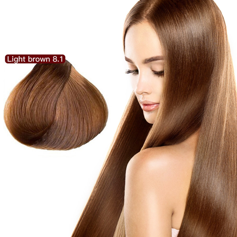 MOKERU Plant Extract Color Shampoo Argan Oil Hair Dye - HAB - Hair And Beauty