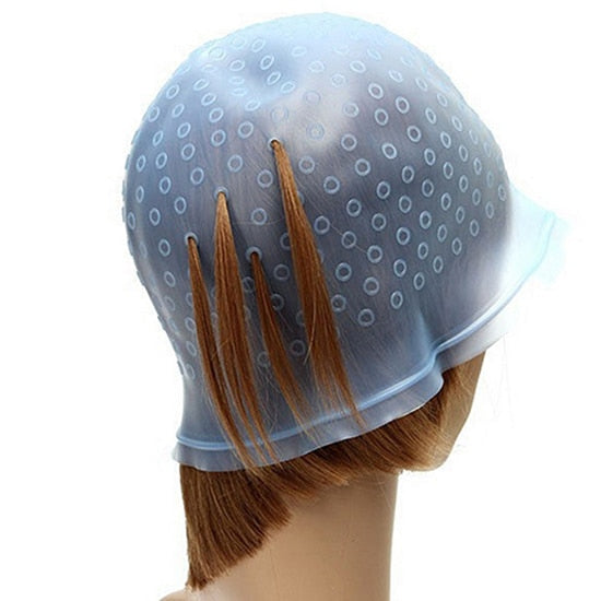 1pcs Pro Salon Dye Silicone Cap Hair Color - HAB - Hair And Beauty