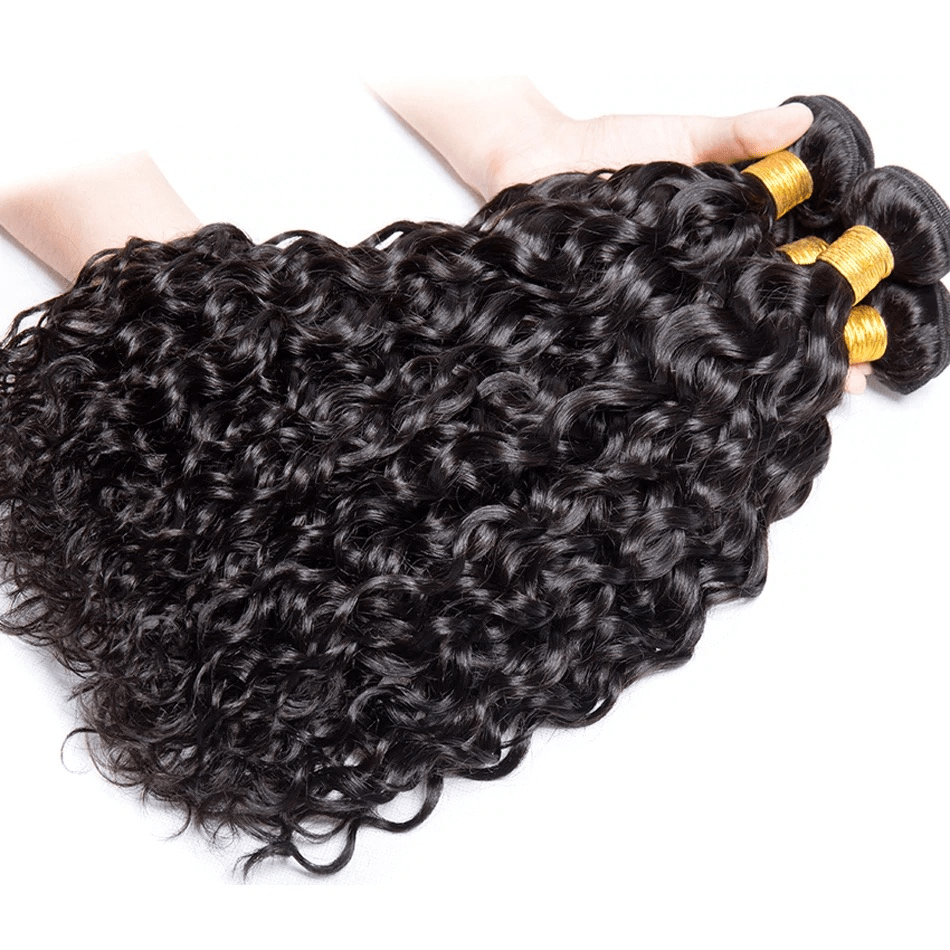 Jerry Curl 10A Grade 3/4 bundles with 13x4 Frontal - HAB 