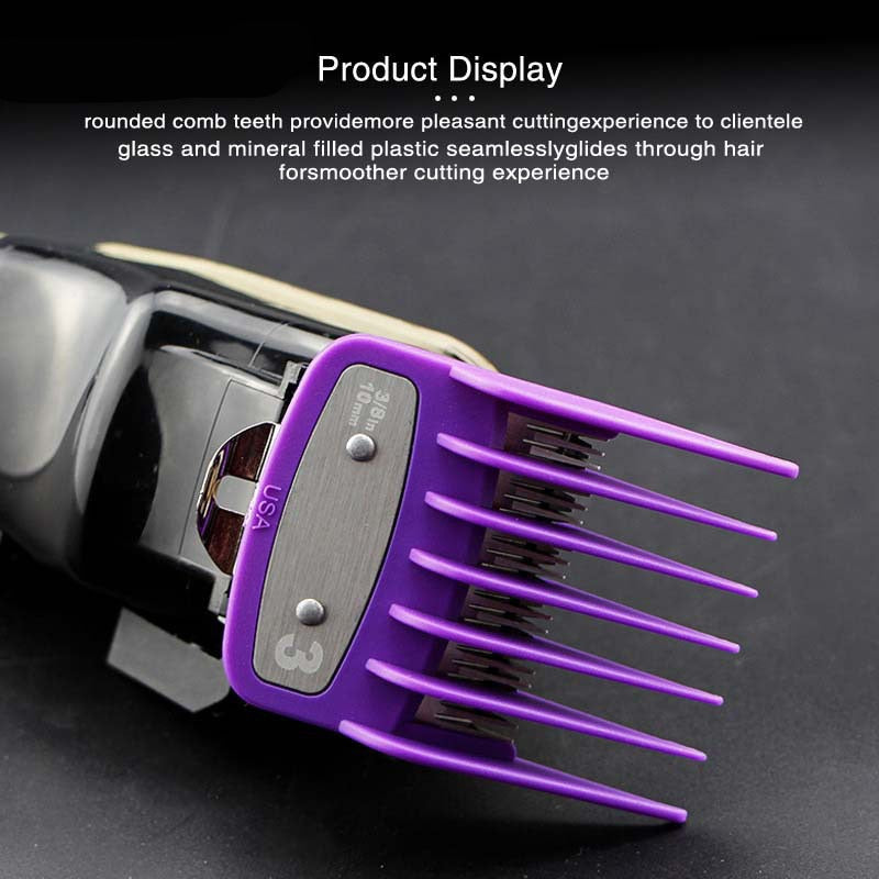 8pcs/10pcs universal hair clipper limit comb guide attachment set - HAB - Hair And Beauty