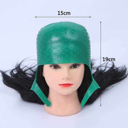 Silicone Hair Coloring Cap With Hook Needle - HAB - Hair And Beauty