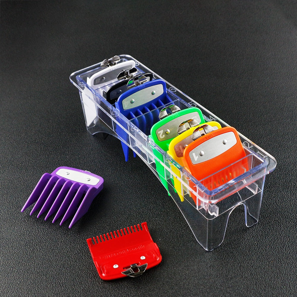 8pcs/10pcs universal hair clipper limit comb guide attachment set - HAB - Hair And Beauty