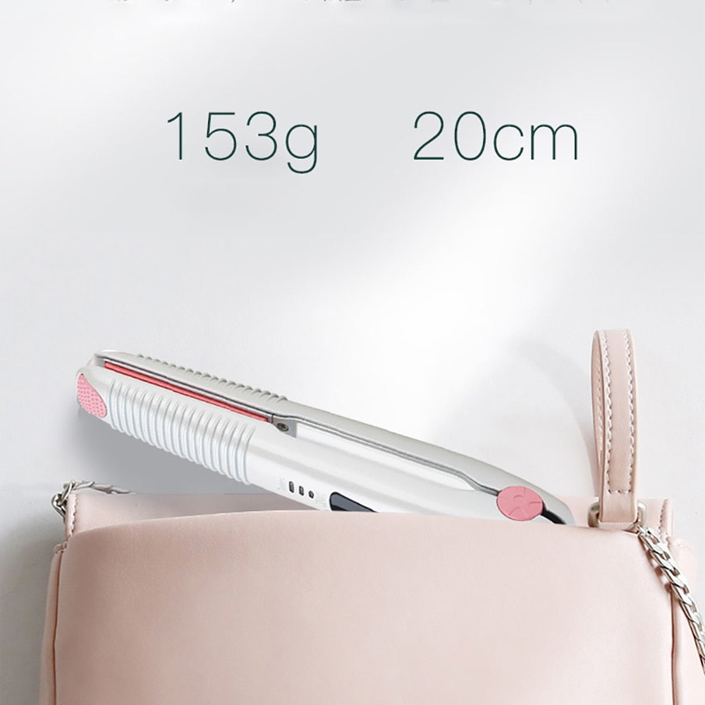 Portable Hair Straightener USB Recharging Professional Mini Cordless Flat Irons - HAB - Hair And Beauty