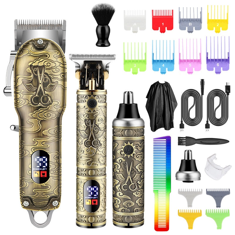 Barber Clipper Set Professional Startup Kit - HAB - Hair And Beauty