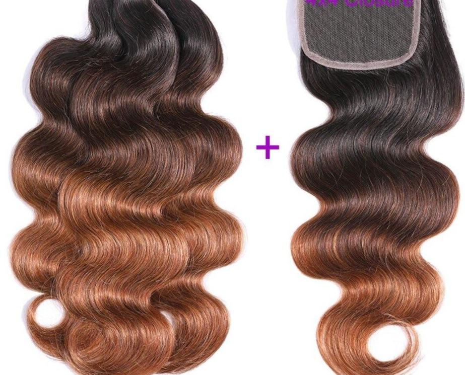 10A Grade 10A Grade Body Wave 1B/4/30 BUNDLES with CLOSURES & FRONTALS - HAB 