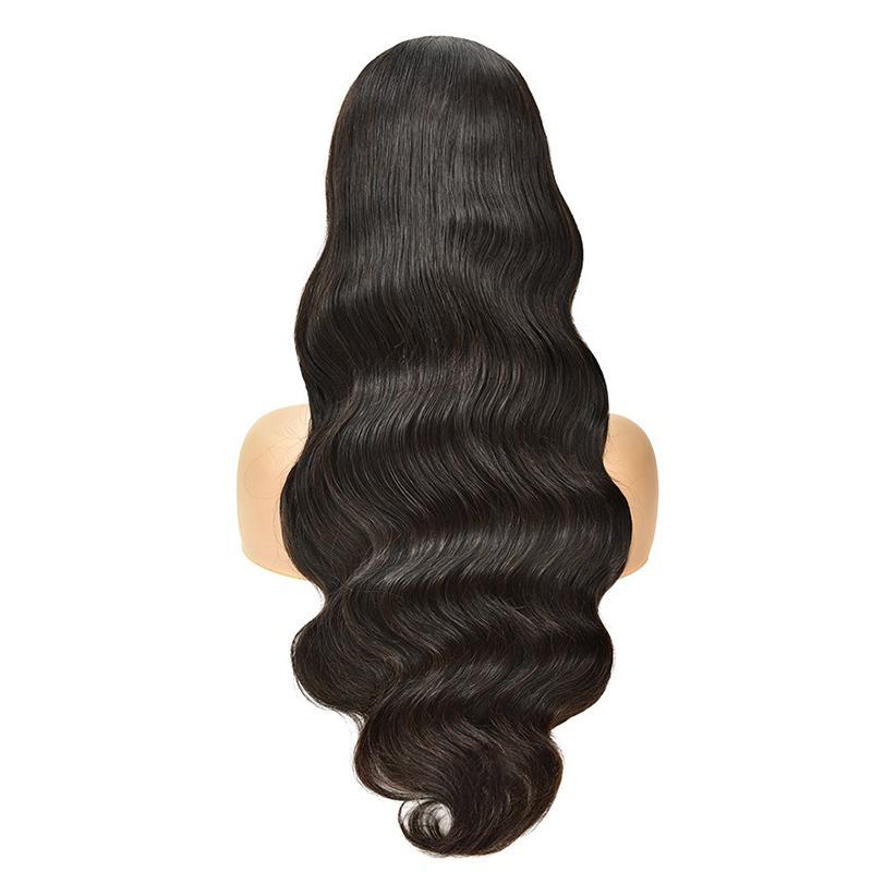 Body Wave Human Hair Wig with Bang - HAB 