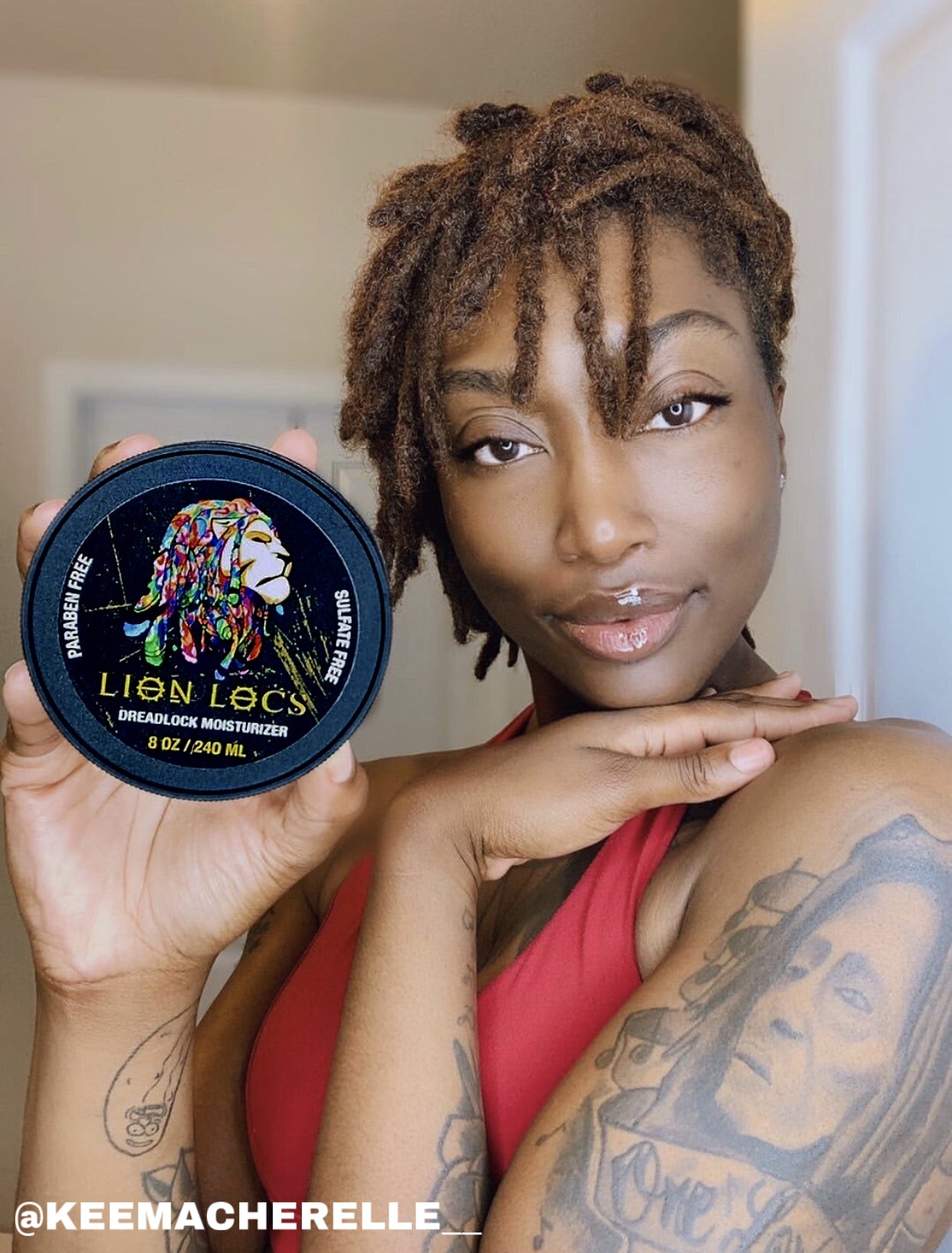 Lion Locs - Hair Locking Organic Retwist & Moisturizer Gel - HAB 