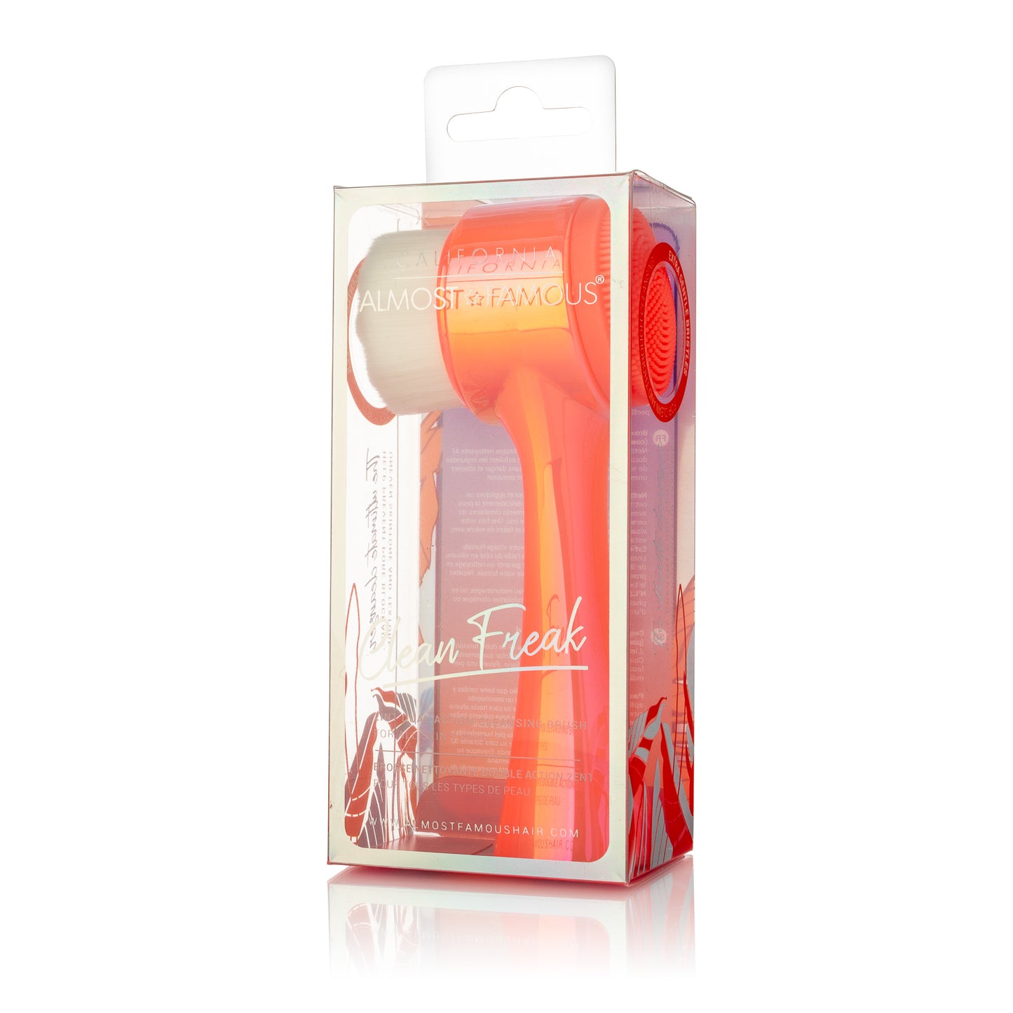 Almost Famous "Clean Freak" 2in1 Exfoliator Brush - HAB 