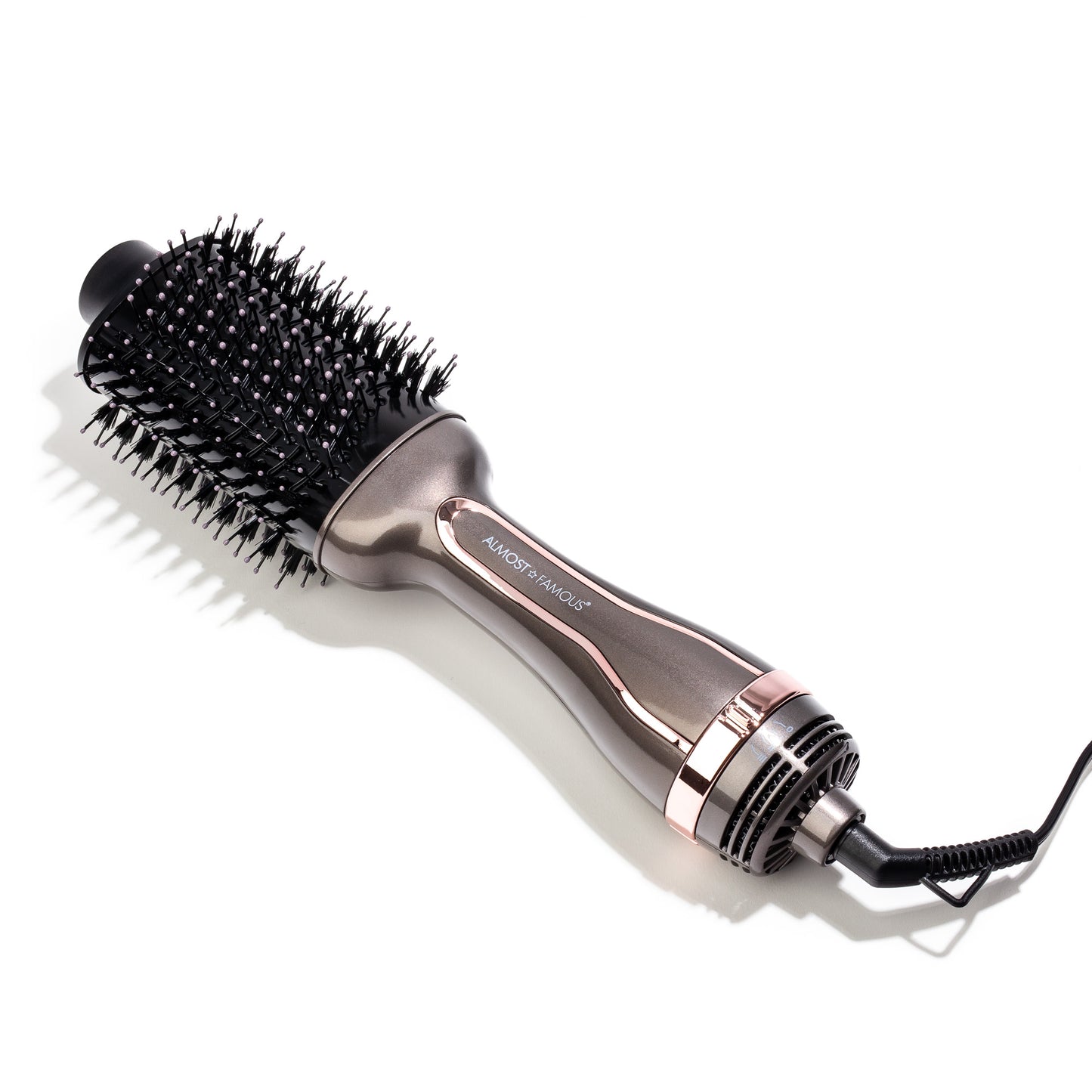 AF Swept Away 2inOne Volumizing Dryer Blowout Brush - Charcoal - HAB 