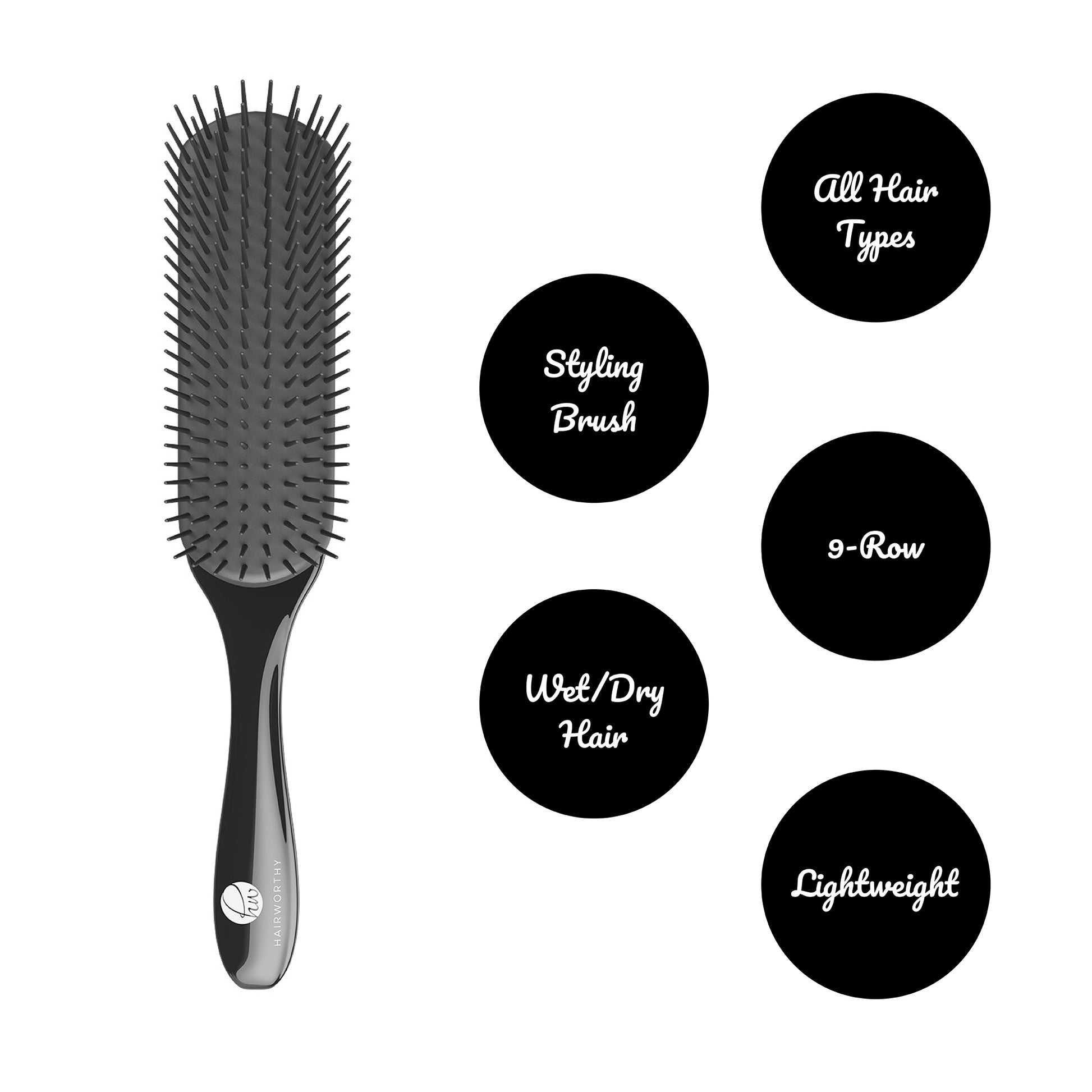 Hairworthy Hairembrace Styling brush - HAB 