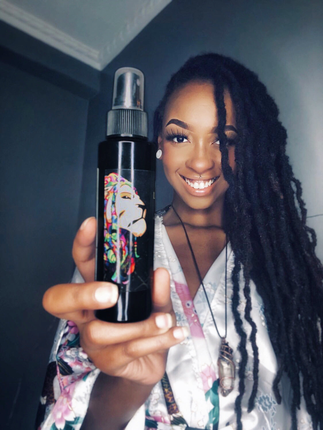 Lion Locs - Advanced Rose Water Spray For Skin & Hair - HAB 