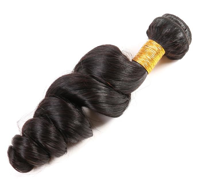 Loose Wave 10A Grade 3/4 Bundles with 4x4 Closure - HAB 