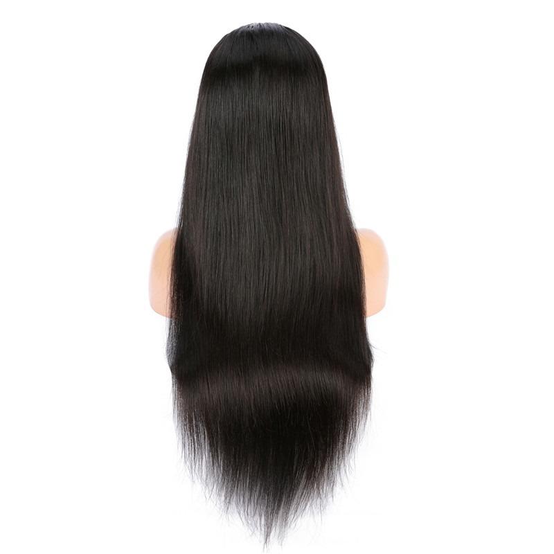 13x6 Straight Frontal Human Hair Wigs - HAB 