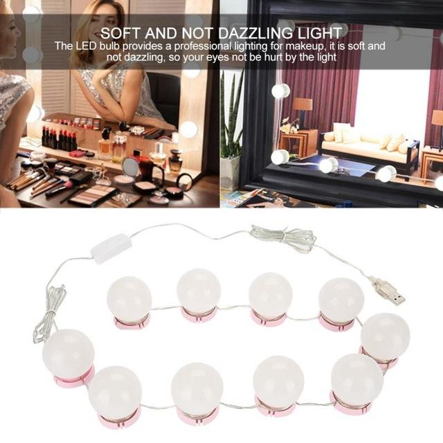 Dressing Table LED Adjustable Brightness Lights - HAB 