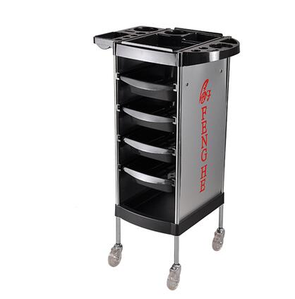 New hairdressing cart hair salon tool cart multi-function hairdressing bar car barber shop hot dyeing cart - HAB 