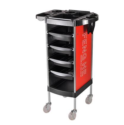 New hairdressing cart hair salon tool cart multi-function hairdressing bar car barber shop hot dyeing cart - HAB 