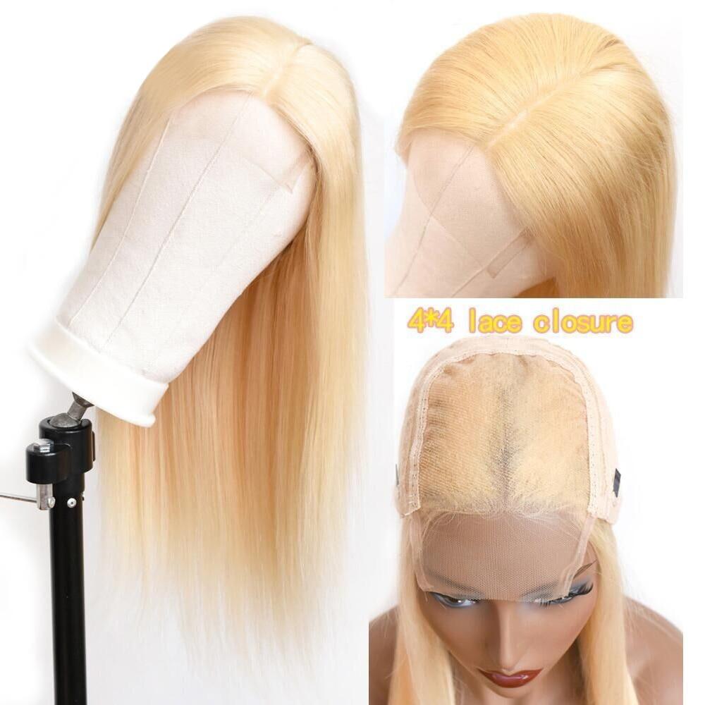 BeuMax Hairs Brazilian 4x4 Glueless Lace Front Colored Closure Human - HAB 