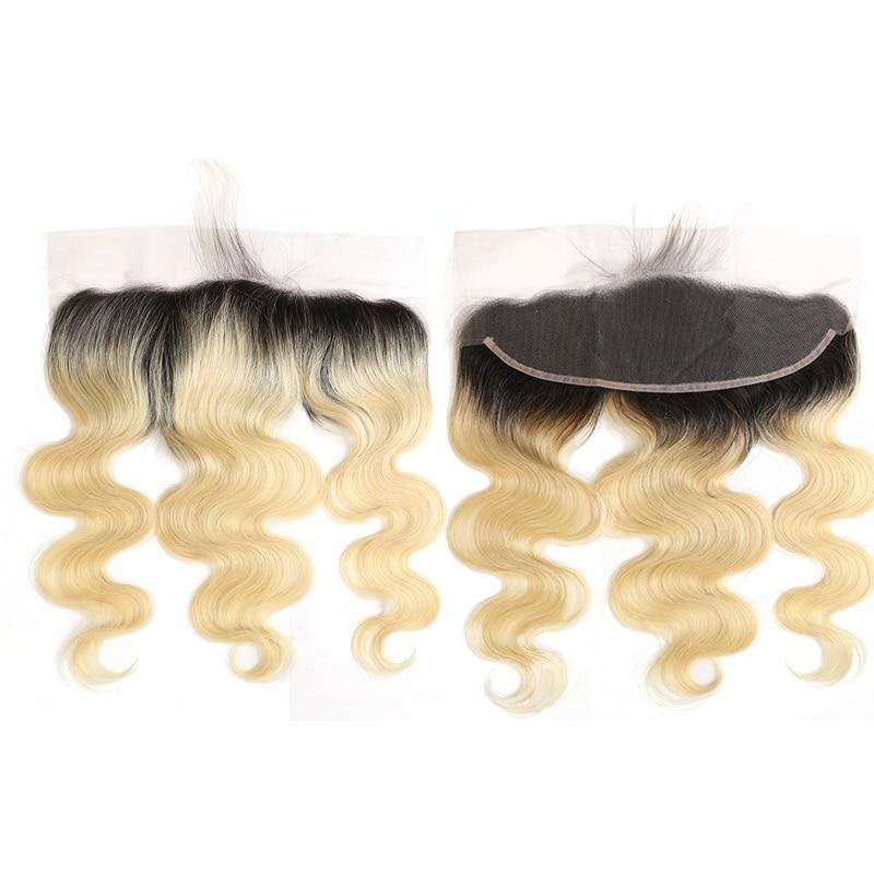 Beumax Hair Body Wave Brazilian Virgin Hair 13x4 Lace Frontal #613 - HAB 