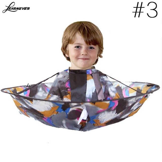 Barber Kids Hair Cutting Cape Gown Salon Hairdresser Barber Apron Hairdressing Children Haircut Barber Protools M02947 - HAB 