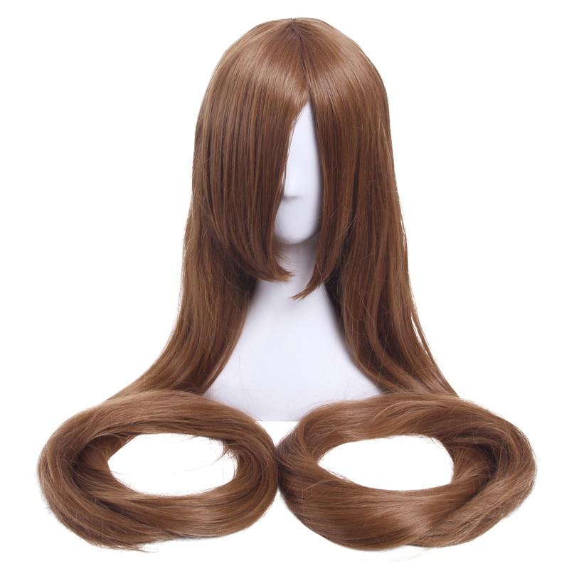 60inch 150cm Long Women Cosplay Wigs 7 Colors Straight Beige Black - HAB 