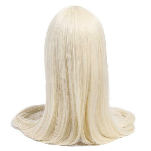 60inch 150cm Long Women Cosplay Wigs 7 Colors Straight Beige Black - HAB 