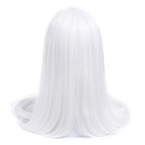 60inch 150cm Long Women Cosplay Wigs 7 Colors Straight Beige Black - HAB 