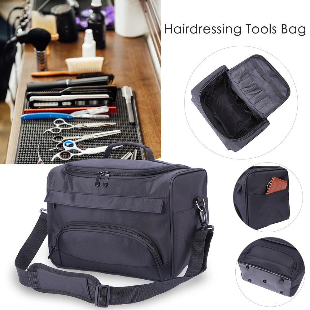 Professional Large Barber Tools Bag Salon Hairdressing Hair Styling Tools Clipper Comb Scissors Case Storage Bag - HAB 