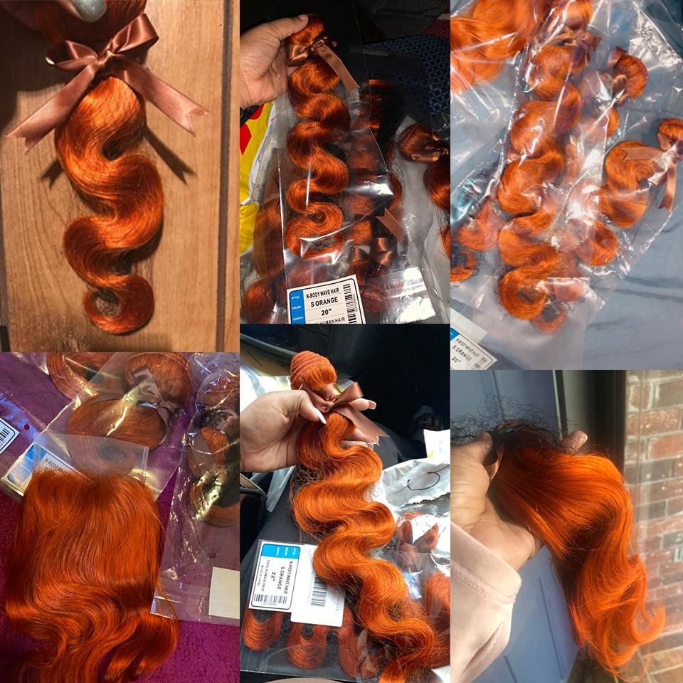 Beumax Body Wave Bundles With Closure Blonde Bundles With Frontal Remy - HAB 