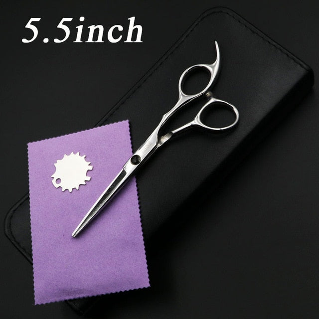 5"/5.5"/6"/6.5"/7" hair scisssors Professional Hairdressing scissors set Cutting Barber shears High quality Personality - HAB 