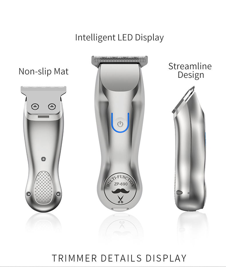 Professional Barber Hair Clipper  Men’s Cordless Balding Hair Trimmer Rechargeable Mini Hair Cutting Machine Beard Trimmer - HAB 