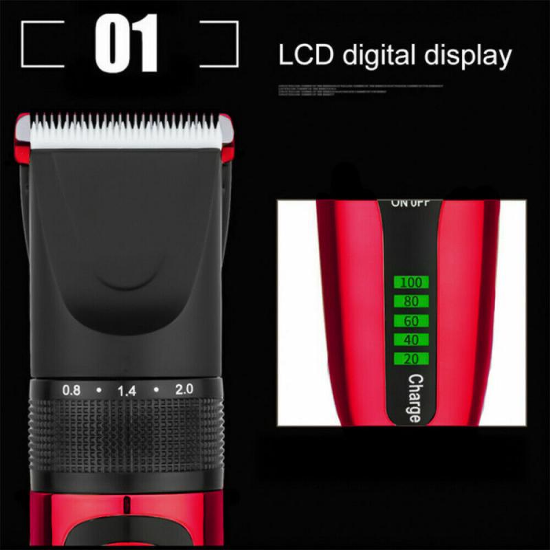 Barber shop hair clipper Rechargeable Hair Clipper Electric Cordless Mini Hair Trimmer Pro Hair Cutting Machine Beard Trimer - HAB 