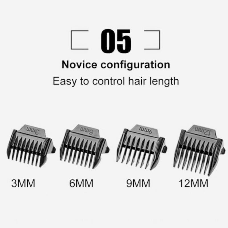 Barber shop hair clipper Rechargeable Hair Clipper Electric Cordless Mini Hair Trimmer Pro Hair Cutting Machine Beard Trimer - HAB 