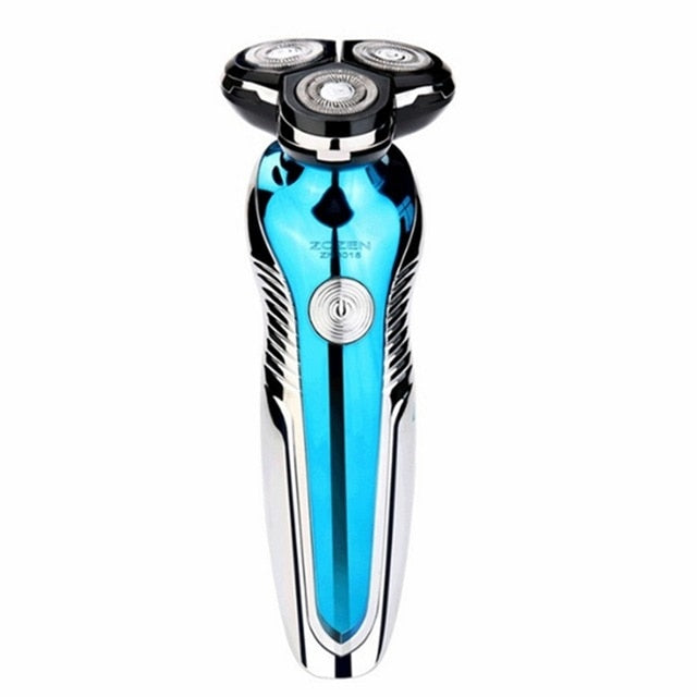 New Electric Shaver Washable Rechargeable Electric Razor Shaving Machine for Men Beard Trimmer Wet-Dry Dual Use - HAB 